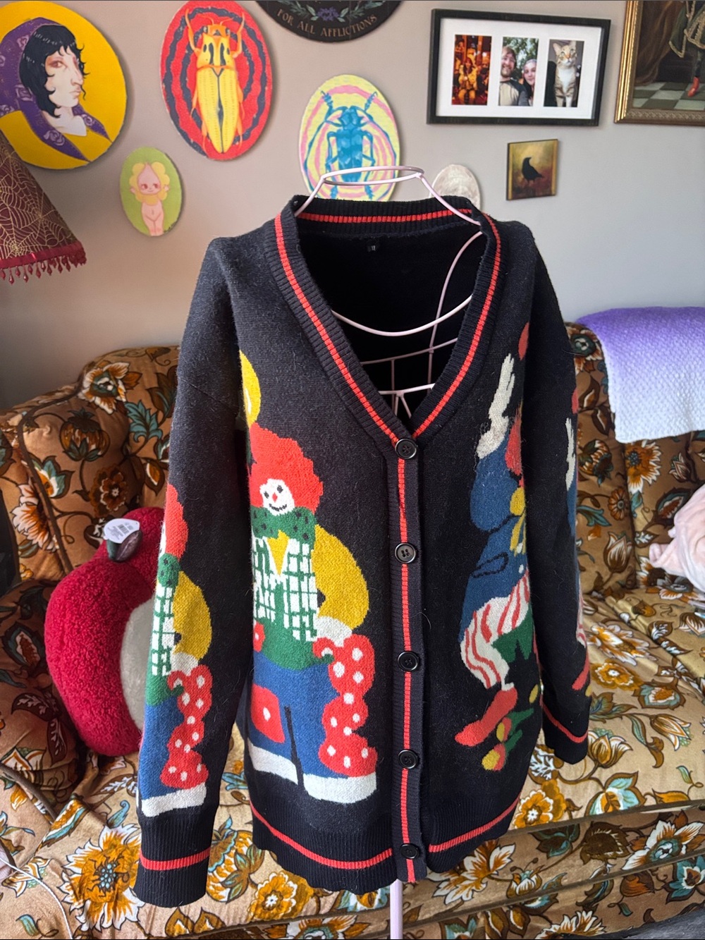 Clown Cardigan